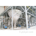 Équipement de séchage par pulvérisation centrifuge de céramique